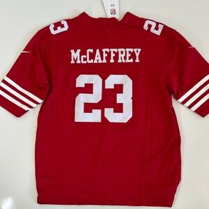 San Francisco 49er’s Christian McCaffrey Jersey